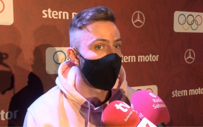 Gómez, durant l'entrevista | Helena Molist